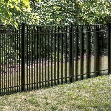 metal sheet fence ideas|metal fence panels at lowe's.